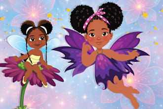 design children story book illustration and children story book illustration