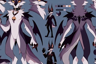 draw furry ref sheet, furry sheet, furry oc design, character sheet, oc design