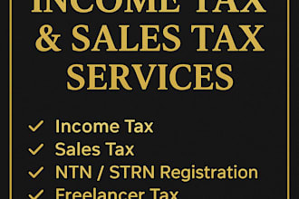 file your income tax and sales tax returns professionally