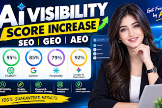 increase ai visibility score for chatgpt gemini claude with GEO aeo SEO