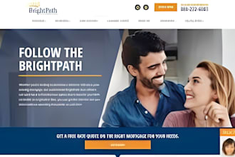 make a home loan, mortgage, or real estate wordpress website