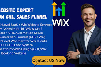 redesign custom gohigh level website design with wix redesign and sales funnel