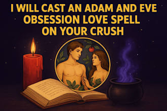 cast an adam and eve obsession love spell on your crush