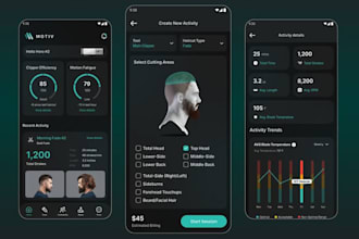 develop salon marketplace app, barber app, spa app, ecommerce manicure app