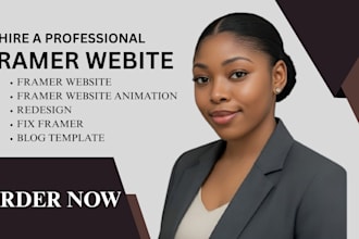 framer website, framer website animation, redesign or fix framer, blog template