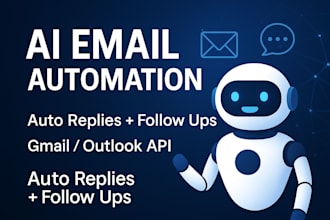 develop ai email automation for outreach and auto replies