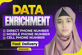 decision maker mobile numbers, direct phone for cold calling, data enrichment