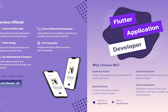 do mobile app development ios iphone app andorid app flutter app developer