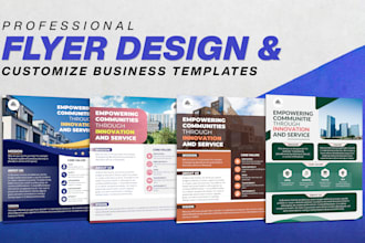 design professional flyers and custom business templates