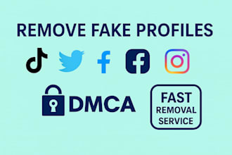 send dmca takrdown notice reddit ,google ,facebook  under dmca