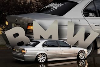 create custom car posters, automotive designs