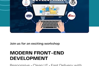 build a modern responsive website