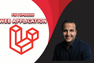 fix, upgrade or build laravel web application