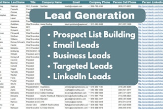collect email address, website, targeted person info, phone and other info