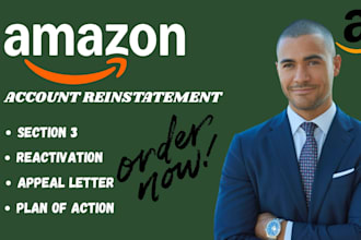 reinstate and reactivate your suspended amazon account with a plan of action