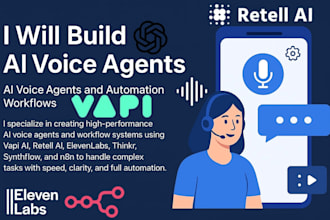 vapi ai agent ai voice agent n8n ai agent retell ai thinkrr elevenlabs synthflow