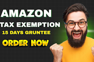 set up amazon tax exemption for USA, UK, canada and au