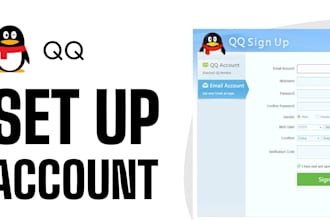 registration wechat qq account for gaming and business