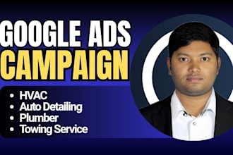 setup and manage google ads PPC campaigns for local service based business