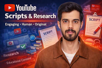 craft quality content and scripts with research driven storytelling