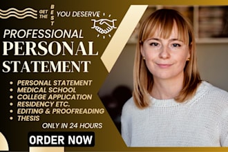 craft and edit standout personal statements for MBA, sop, admission grad school
