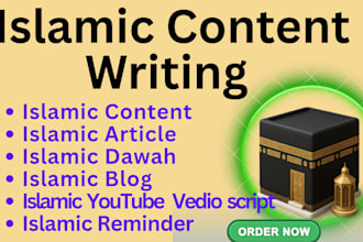 writte authentic islamic articles based on quran and hadith