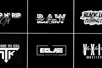 design luxury streetwear logo design for clothing brand