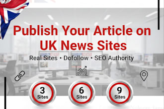 publish your article on google news UK websites with backlink