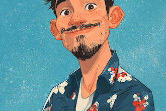 do disney cartoon portrait
