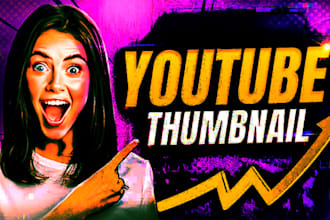 high quality youtube banners, thumbnails, and logo