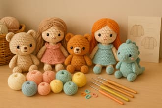 knitting handmade crochet etsy shop collectibles fabric sweater pattern plushies
