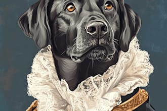 paint stunning pet portrait
