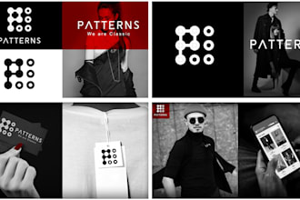 do a premium brand identity, professional logo, branding kit
