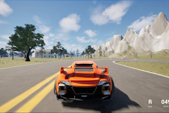 make a car racing game for you