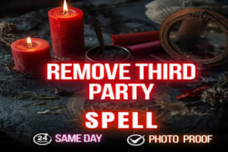 cast powerful third party removal spell to restore your relationship love spell