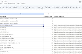 web scraping product data collection and data entry