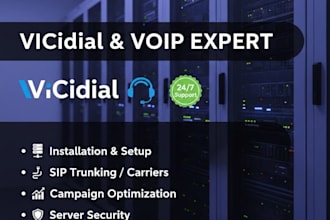 setup inbound outbound call center in vicidial