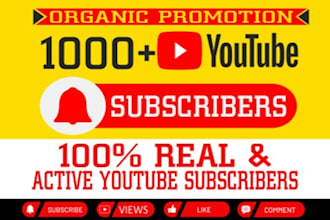get fast 1000 real youtube followers guarantee