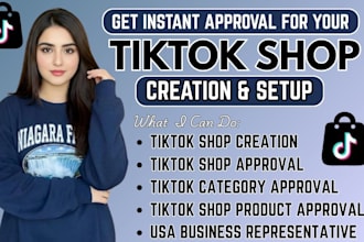 create USA tiktok shop setup tiktok shop USA tiktok shop business representative