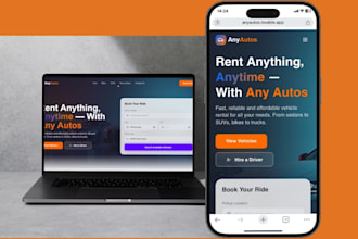 build rental booking website for car bike truck production props rental website