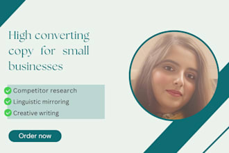do copywriting for small businesses