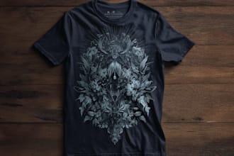 design nostalgic t shirt illustrations for streetwear