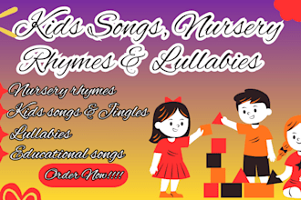 sing kids songs, nursery rhymes, educational songs and lullabies