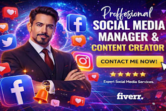 social media marketing manager social media content creator social media manager