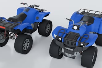 create realistic roblox car, train, bike model, roblox aircraft and 3d model