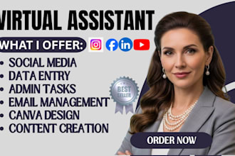 be your creative virtual assistant executive assistance online assistant
