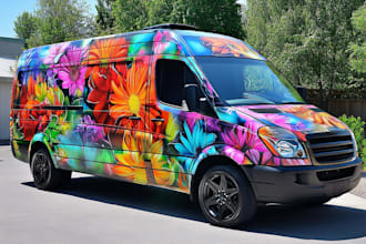 professional vehicle wrap design, car wrap