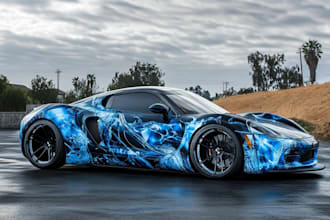 wrap vending machine wrap design car wrap, van wrap