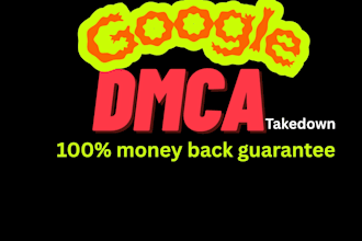 dmca takedown notice for google search results