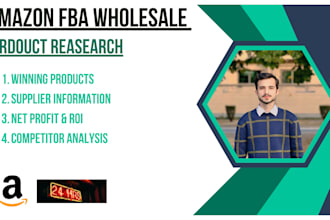 do amazon fba product research for wholesale